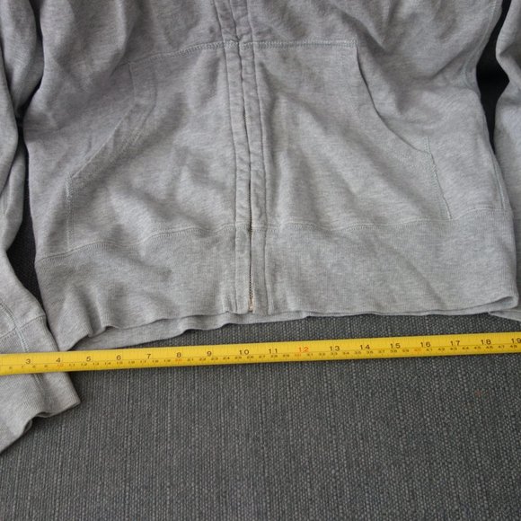 Diesel Only the Brave Gray Zip Up Sweater with Pockets Made in Bulgaria Size L - Picture 4 of 16